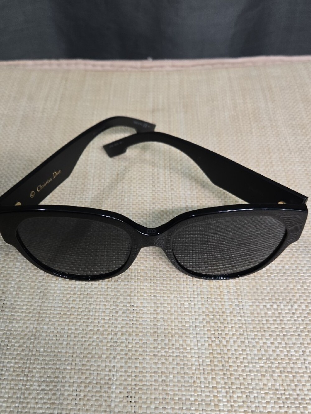 Dior Wildior S2U Black Oversized Cat-Eye Sunglasses - Picture 12 of 14
